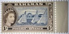 Travelstamps  1954 Bahamas Scott  168 Stamp Yacht Racing  Queen Elizabeth Ii Mnh