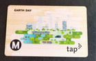 Los Angeles Metro Earth Day 2025  bamboo  Tap Fare Card Bus Lacmta W  Pamphlet