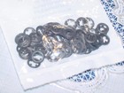 100 Dtx-4st Pd  4mm Rotor Clip Retaining Rings  Push On Ring  Black Phosphate