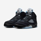 New Jordan 5 Retro Black university Blue  2026  Men s Size Us 7-12