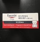 Eucerin Baby Eczema Relief Body Cream Travel Size  35oz - 16 Tubes Free Shipping