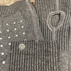Lululemon Arm Warmers Xs sm Gray Thin Reflective Dots Excellent Condition 