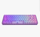 Higround Crystal Amethyst Wf Basecamp 65  Mechanical Usb-c Wired Gaming Keyboard