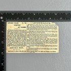 Victorian Trade Card 1893 Arbuckle Bros Coffee Australia History Kangaroos