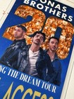 Jonas Brothers Commemorative 2025 Tour  All Access Backstage  Pass  And Lanyard
