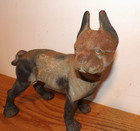 Antique Vintage 9 75  Cast Iron Hubley Boston Terrier French Bulldog Door Stop