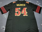 Fred Warner  54 49ers Fuse Rivalries Black Sewn Stitched Jersey 