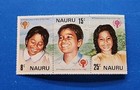 Nauru Stamps  Scott 205a Complete Set Mnh  Folded