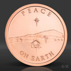 1 Oz Peace On Earth Copper Round 2025  999 Fine Copper Bullion 1 Avdp Ounce