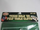 New Texas Hold  er Felt Table Cloth 36 x 30  Fast Shipping B2