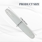 48-09-3001 Replacement 16 Inch Chainsaw Bar For Milwau-kee