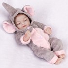 Reborn Baby Dolls Full Body Soft Silicone Vinyl Realistic Newborn Girl Doll Gift
