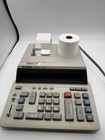 Vintage Sharp Compet Qs-1760 Electronic Calculating Machine     Large Lcd Display