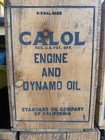 Vtg Standard Gasoline Fuel Wooden Crate Standard Oil Co California 21x15 5x10 5 