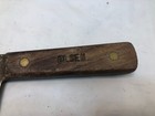 Vintage Olson Steel Meat Cleaver Primitive 11  Overall 6  Blade