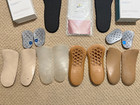 The Good Feet Store Orthotic Arch Inserts Orange Clear Cream And Tan