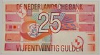 Nederland 25 Gulden 1989 - Vijfentwintig Gulden -banknote - De Nederland - Circ 