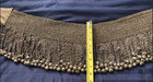 Phillippine Classic South Cotabato Mindanao Brass Belt With Bells
