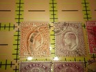 8 Ceylon Postage Stamps King Edward Vii   Queen Victoria Era Used Philately Lot