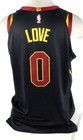 2019-20 Cleveland Cavaliers Kevin Love  0 Game Issued Black Jersey 52 451