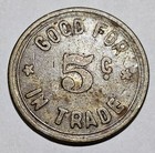 Beaver City Nebraska Trade Token  B c  Club  Good For 5   In Trade