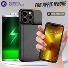 For Iphone 16 15 14 13 12 11 Xr 8 Battery Power Bank Charger Case Charging Cover