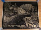 Vintage Amoco Poster Centennial 1989 Colorado Oil   Gas Black   Gold 24  X 18 5 