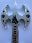 Rare  Einstok Iceland Viking Battle Axe Solid Metal 9  Draft Beer Tap Handle Wow