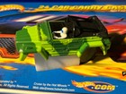 Aurora Afx Vw Thing Roadster Green Camouflage Ho Scale Slot Car Body Fits 4 Gear