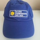 Us Open Championship Mens Blue Adjustable Strap Back Nyc 2022 Tennis Hat Cap