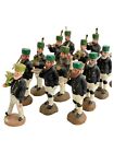 G379   Rare Set Of Erzgebirge Miners  Procession With Musicians And Workers