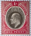 Travelstamps  1907 Southern Nigeria Stamps Sc  22  Mint Original Gum Hinged