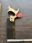 Vintage Sanderson Newbould Pax 8  Brass Back Saw Sheffield England Dovetail O h