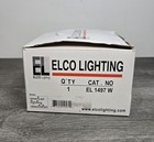 Elco Lighting El1497w 4  Low Voltage Sloped Adjustable Pull Down White