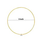 Craft County 5 Pack Gold Metal Rings Hoops Macram   For Dream Catcher   Crafts 5 