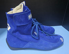 Race Racing Rally Shoes Sparco Top  fia Approved  Blue - Size Eu 45 Us 11 5 - 12