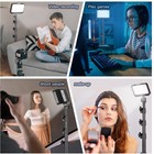 Led Video Light Kit  2pcs Dimmable Continuous Portable Photography Lighting W   