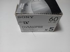 New Lot Of 5 Sony Mini Premium 60 Min Dvc Digital Video Cassette Tapes Dvm60prr