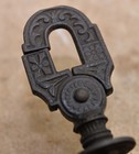 Antique Rare Victorian Plant Hook Patent July 1 1873 Mission Deco Collectible