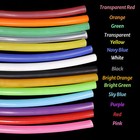 Food Grade High Temp Silicone Tube Flexible Rubber Pipe Various Colors   Sizes