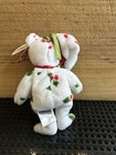Ty Beanie Baby  1998 Holiday Teddy  Christmas Bear Retired   b1 