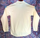 Polartec Made In Usa Long Sleeve Thermal Yellow Pullover 90 s Usa Size L