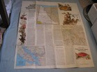 Canada British Columbia Bc Alberta Yukon Territory Map National Geographic 1978