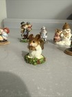 Wee Forest Folk Mice Lot  6  No Boxes Vintage