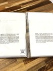 New Pottery Barn Morgan Shams King White Flagstone Gray Set Of 2 400 Thread Ct