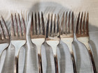 1847 Rogers   Bros  Is  Daffodil Salad Forks  Set Of 10  1950-1973 Nice 