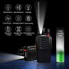 Long Range Walkie Talkie 2 Set 50 Mile Two Way Radio Charge Headset Waterproof