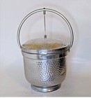 Vintage Mcm Aluminum Ice Bucket Nasco Made In Italy