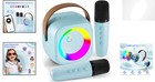Bluetooth Karaoke Machine For Kids - Includes 2 Wireless Microphones  Light Show