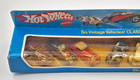 1982 Hot Wheels Six Vintage Vehicles Classic Gift Pack White Walls   Blackwalls